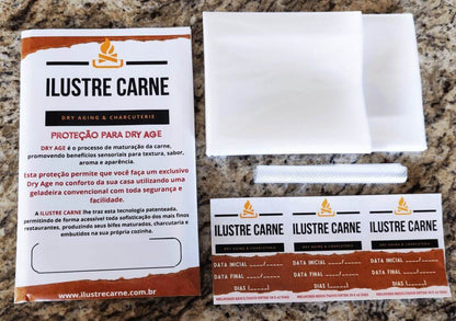 Kit 3 embalagens para Dry Age IlustreCarne (300mm x 600mm)